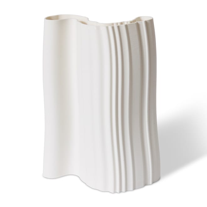 Emmy Vase - White, 40cm (H)