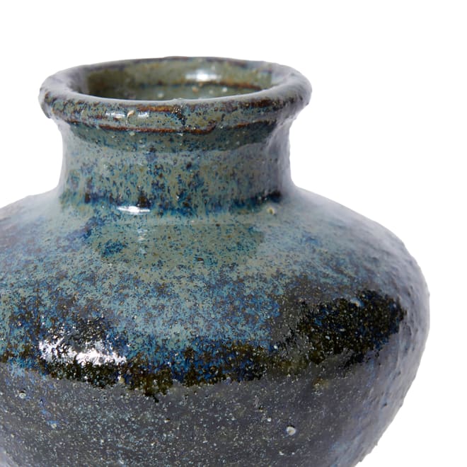 Gugu Neck Vase - Blue, 11cm (H)