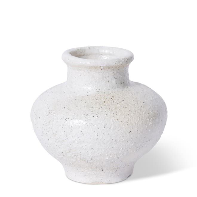 Gugu Neck Vase - White, 11cm (H)