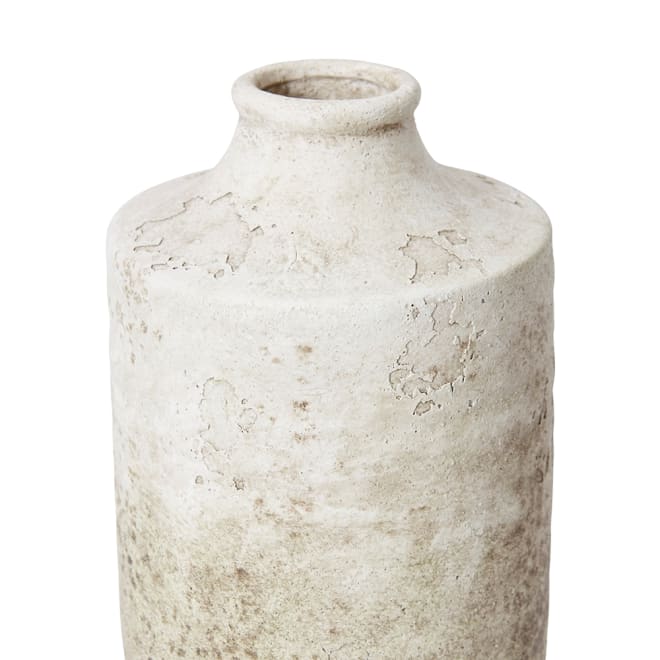 Lulama Vase - Stone/Moss, 42cm (H)