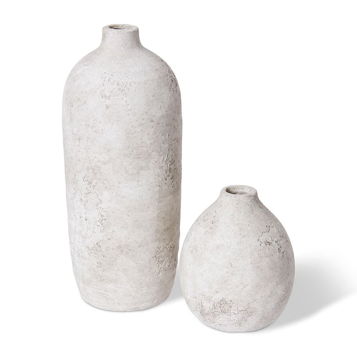 Joeli Bottle Vase - Stone, 13cm (H)