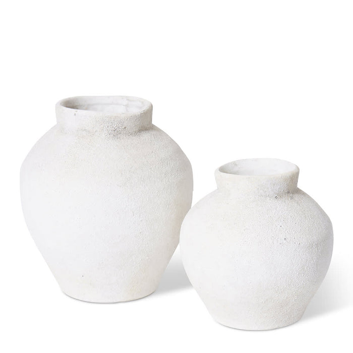 Fikile Vase - White, 18cm (H)