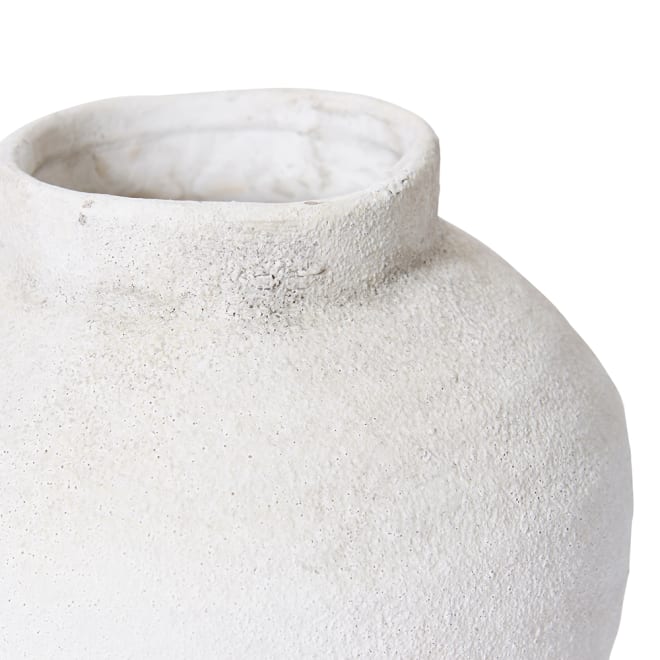 Fikile Vase - White, 18cm (H)