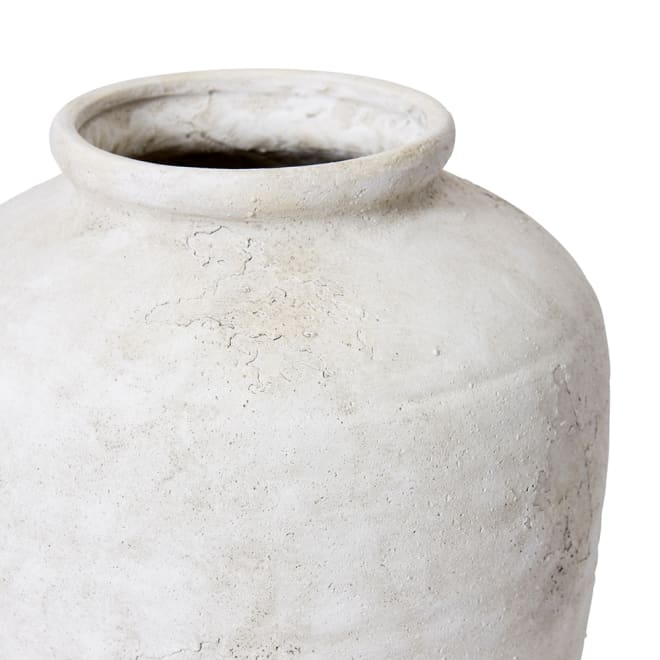 Joeli Urn Vase - Stone, 40cm (H)
