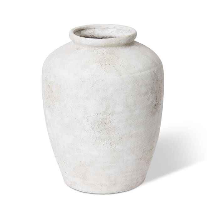 Joeli Urn Vase - Stone, 40cm (H)