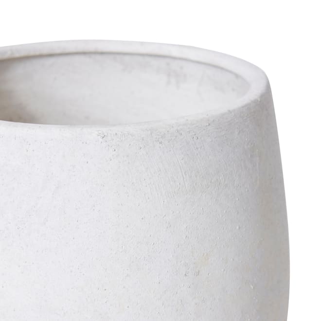Olsen Pot - White, 19cm (H)