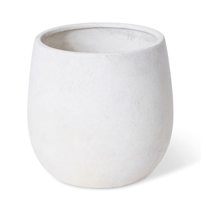 Olsen Pot - White, 19cm (H)