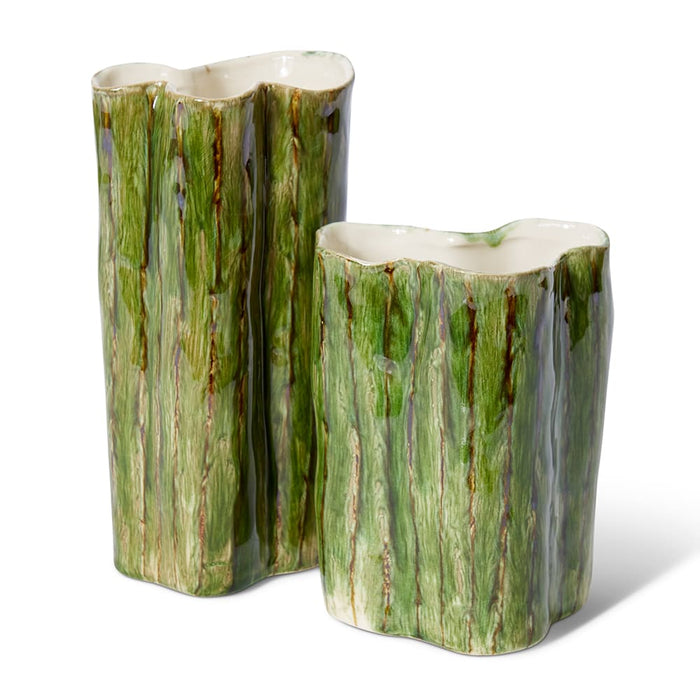Kimani Tall Vase - Green, 26cm (H)