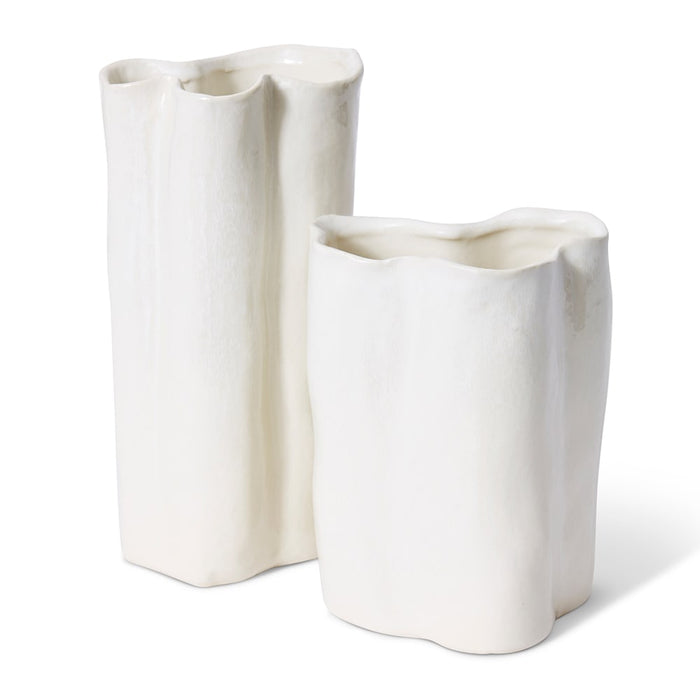Kimani Tall Vase - Ivory, 26cm (H)