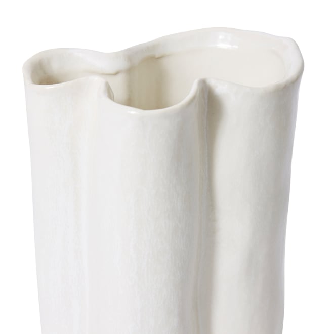 Kimani Tall Vase - Ivory, 26cm (H)