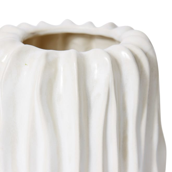 Alberto Vase - Ivory, 17cm (H)