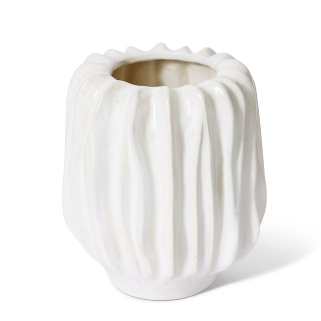 Alberto Vase - Ivory, 17cm (H)