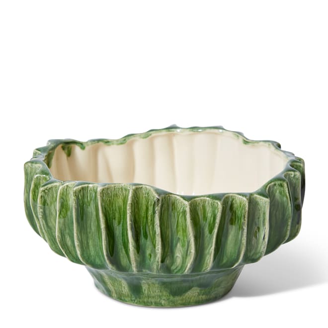 Alberto Bowl - Green, 12cm (H)