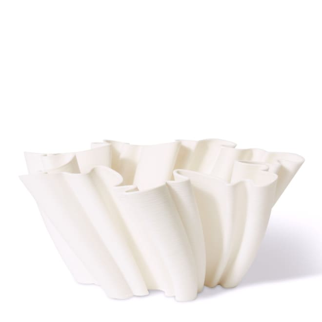 Chloe Vase - White, 15cm (H)