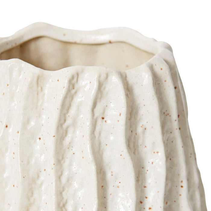 Genet Vase - White, 26cm (H)
