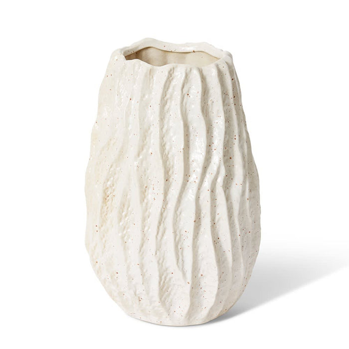 Genet Vase - White, 26cm (H)