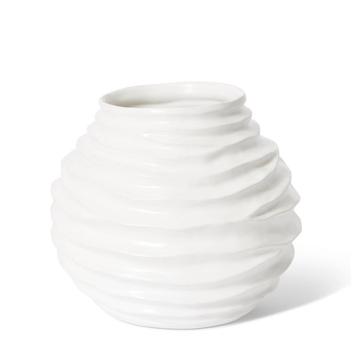 Saidah Vase - White, 24cm (H)