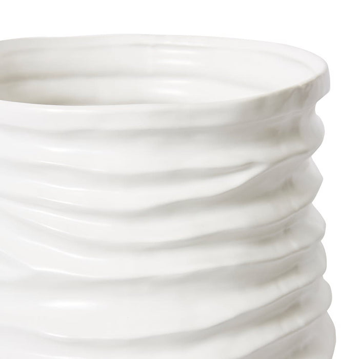 Saidah Tall Vase - White, 52cm (H)