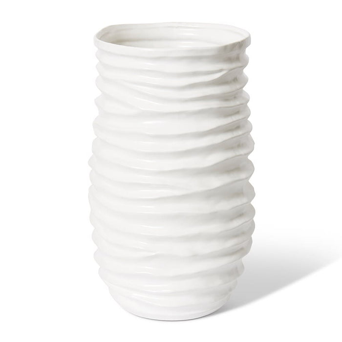 Saidah Tall Vase - White, 52cm (H)