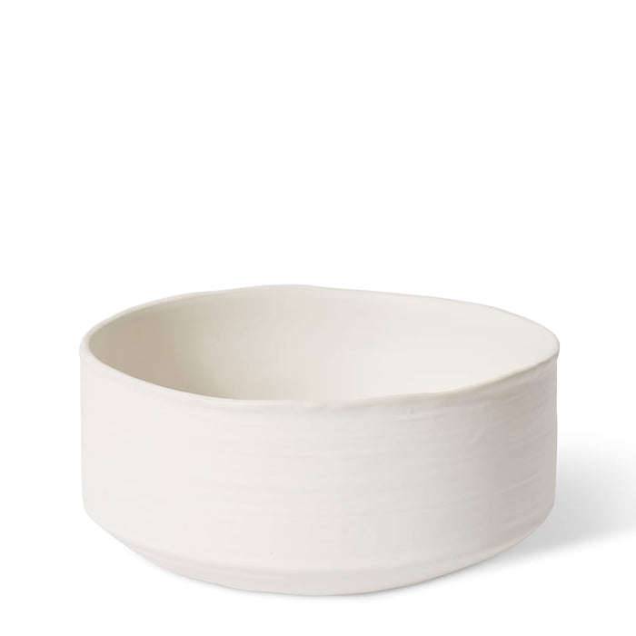 Yvette Bowl - Matt White, 12cm (H)