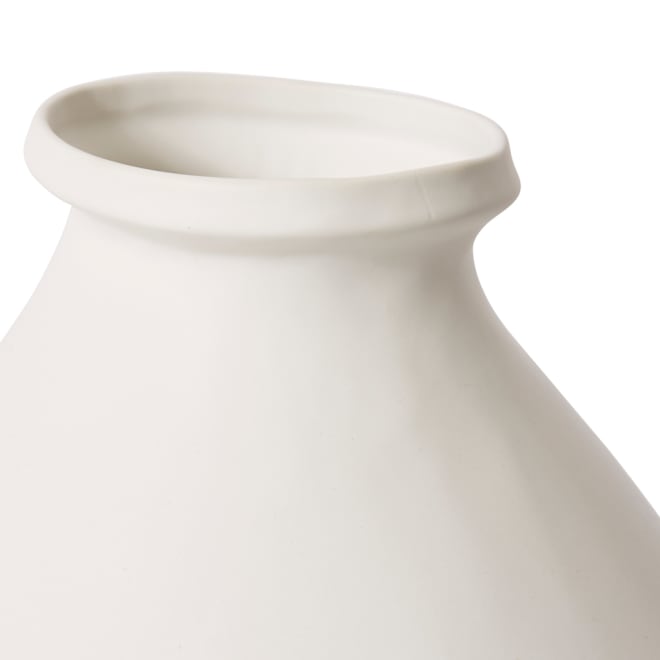 Otto Vase - Matt White, 40cm (H)