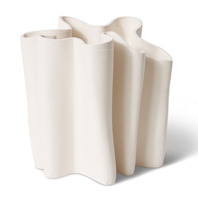 Jaivyn Vessel - Ivory, 29cm (H)