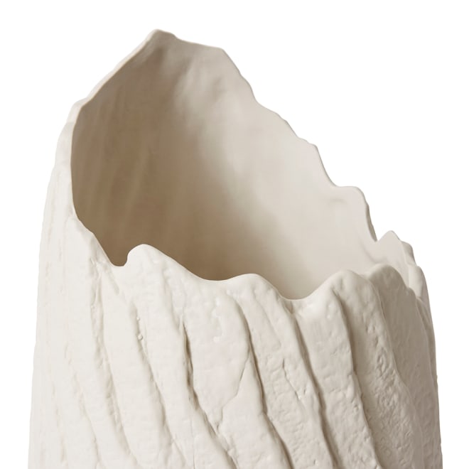 Sanchia Vase - Ivory, 60cm (H)