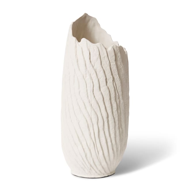 Sanchia Vase - Ivory, 60cm (H)