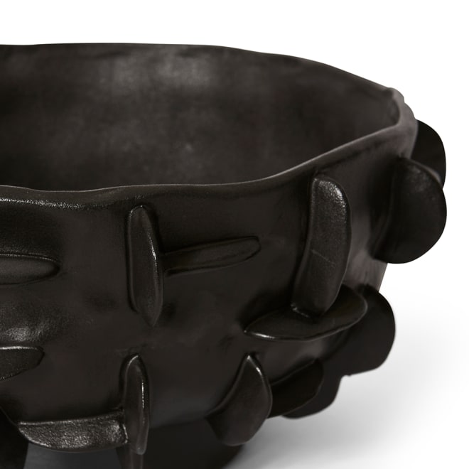 Adora Bowl - Black, 17cm (H)