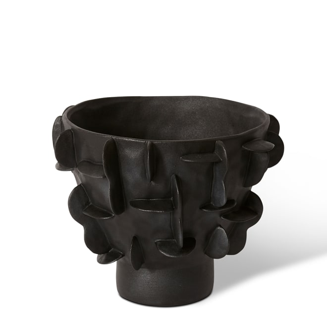 Adora Vessel - Black, 26cm (H)