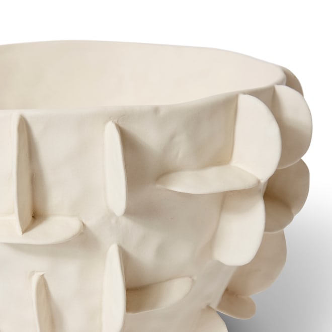 Adora Vase - Ivory, 26cm (H)
