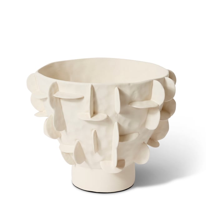 Adora Vase - Ivory, 26cm (H)