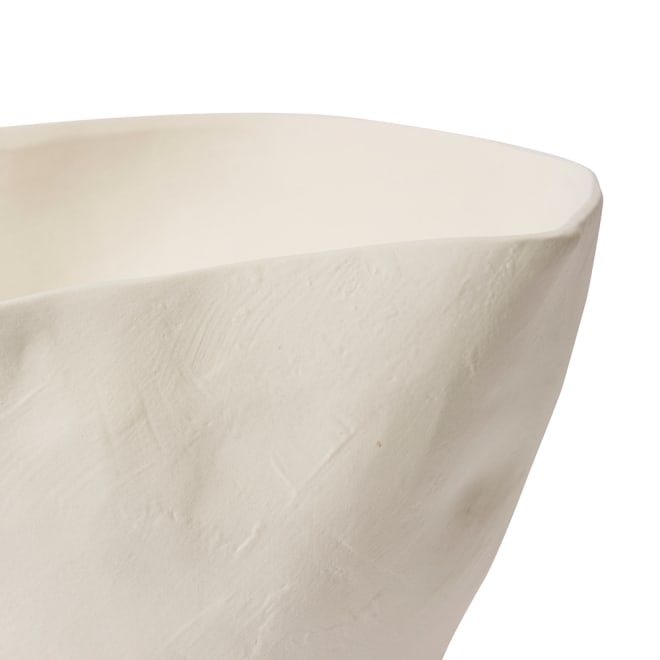 Rosita Bowl - Ivory, 27cm (H)