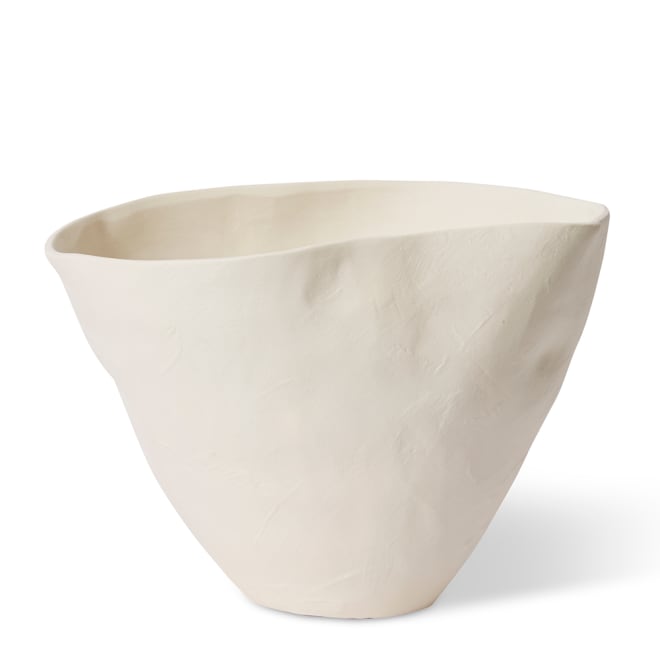 Rosita Bowl - Ivory, 27cm (H)
