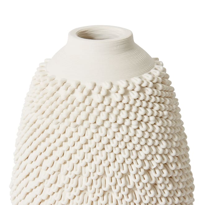 Hakaku Vessel - White, 26cm (H)