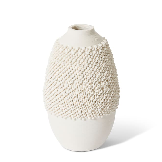 Hakaku Vessel - White, 26cm (H)
