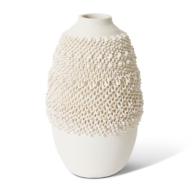 Hakaku Vessel - White, 36cm (H)