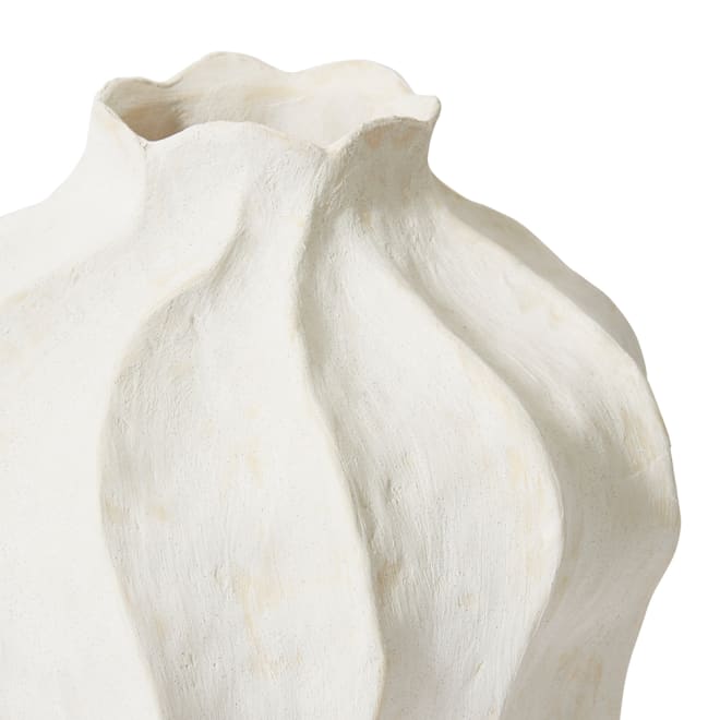 Issey Vessel - White, 37cm (H)
