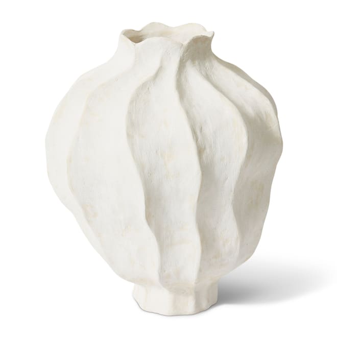Issey Vessel - White, 37cm (H)