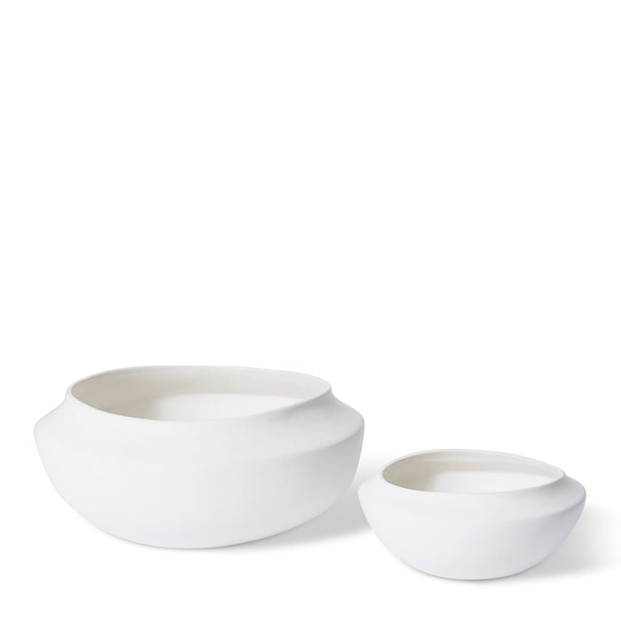 Nakano Wide Bowl - White, 9cm (H)