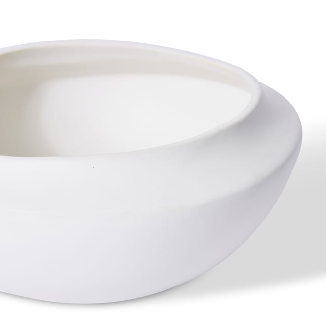 Nakano Wide Bowl - White, 9cm (H)