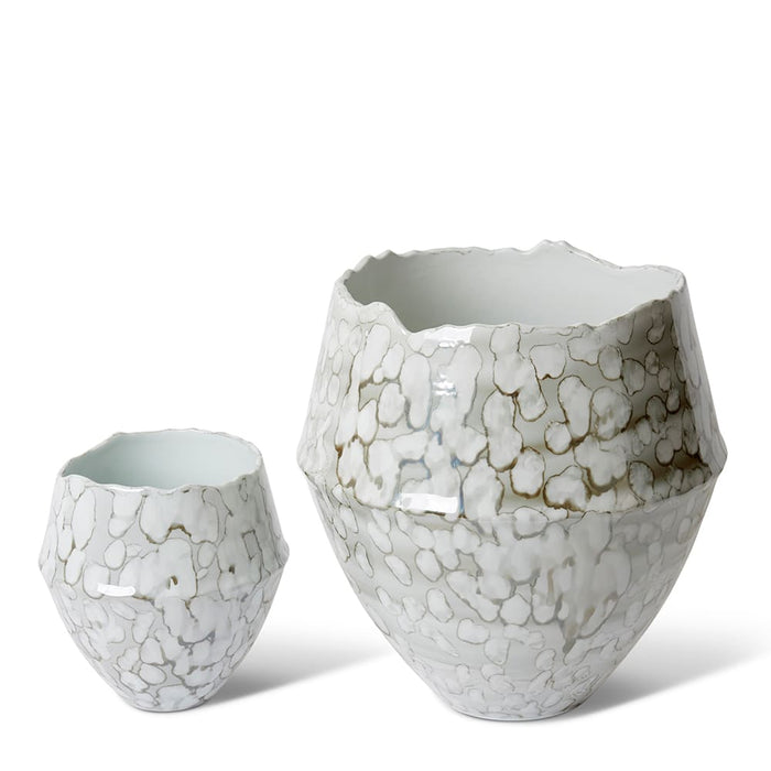 Choksi Pot - Grey Green, 25cm (H)