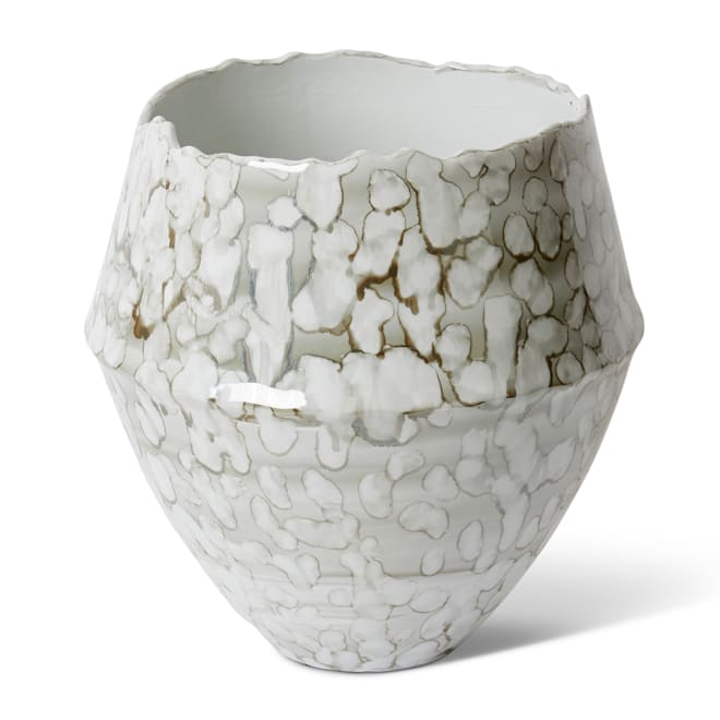 Choksi Pot - Grey Green, 42cm (H)