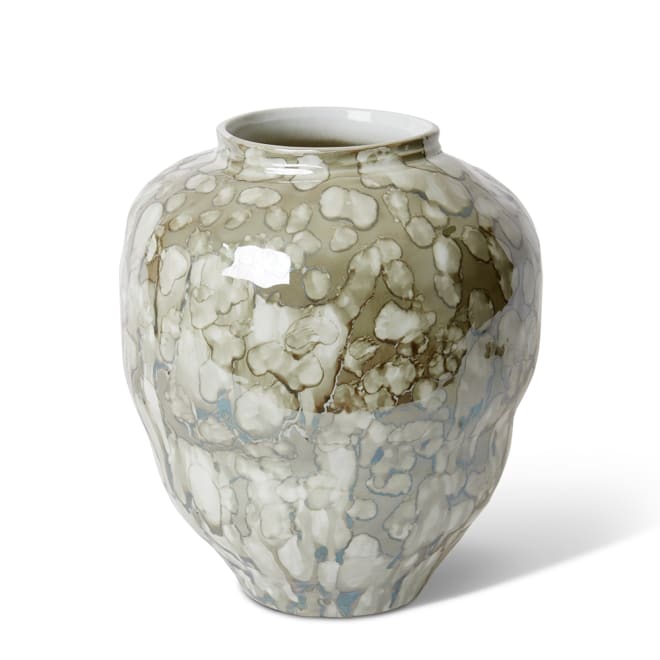 Doshi Vase - Green, 37cm (H)