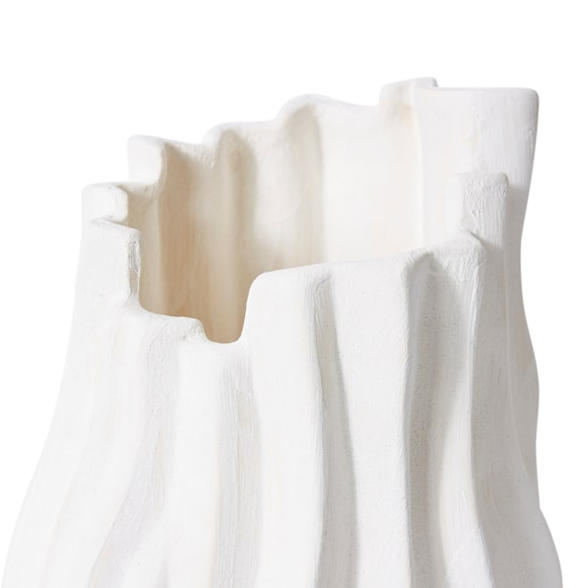 Phenyo Vessel - Ivory, 26cm (H)