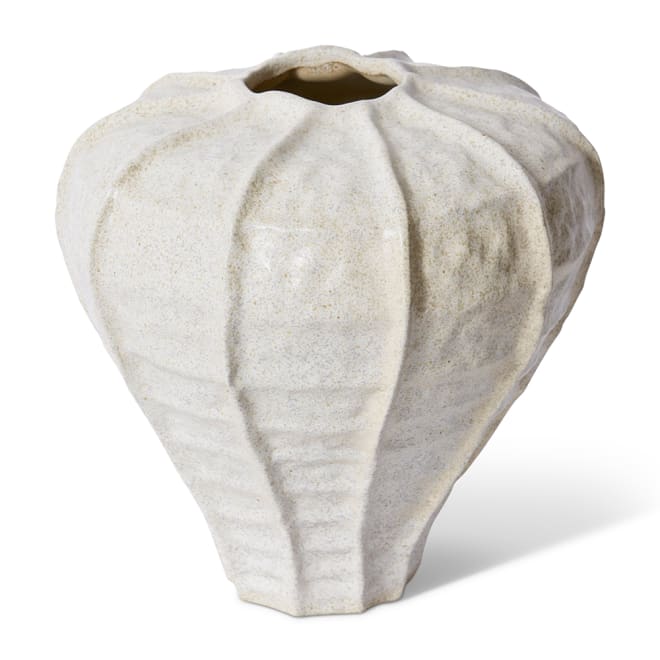 Mahari Vase - Natural, 22cm (H)