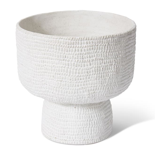 Aurora Pot - White, 26cm (H)