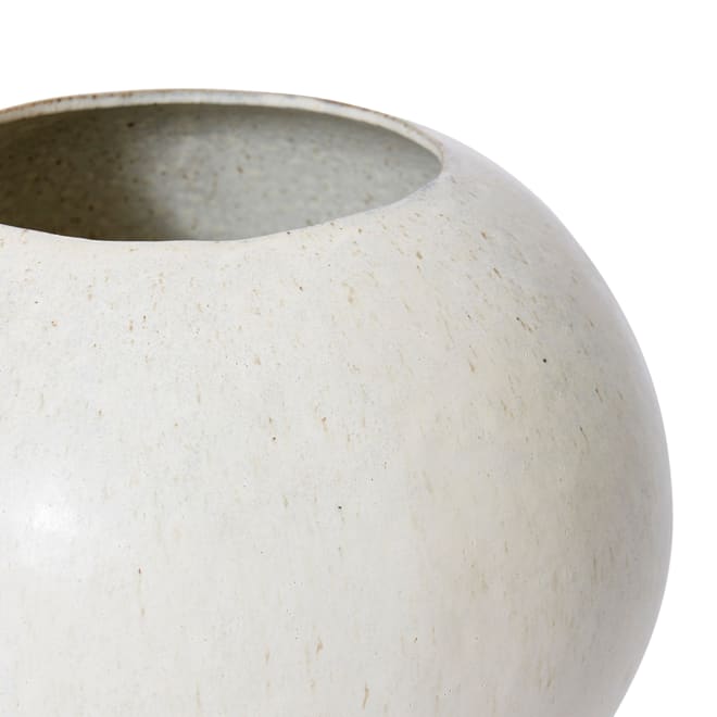 Talula Ball Vase - Beige, 27cm (H)