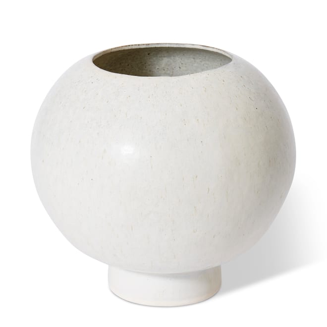 Talula Ball Vase - Beige, 27cm (H)