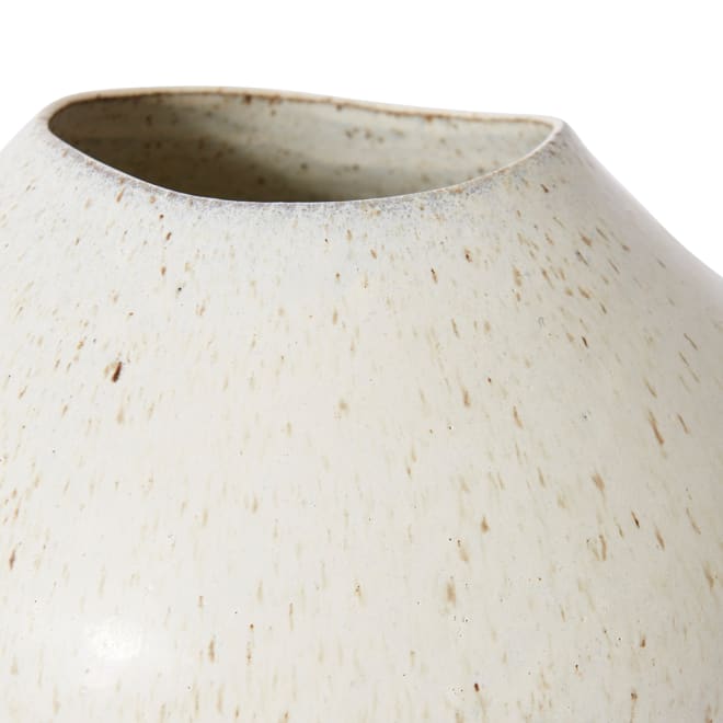 Talula Pod Vase - Beige, 14cm (H)